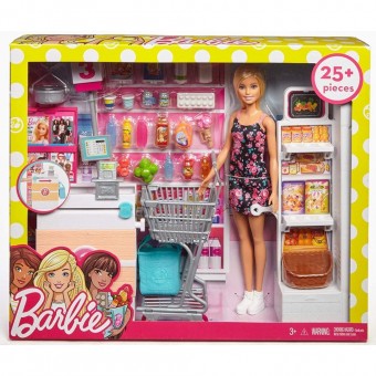 Barbie Supermarket Set de joaca FRP01