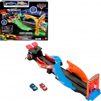 Cars Glow Racers Race Circuit HPD80