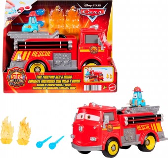 Cars Race Rescue Fire Fighting Red Guido JFL54