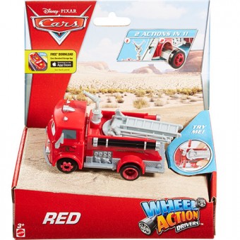Masina Cars Wheel Action Drivers Red DKV37