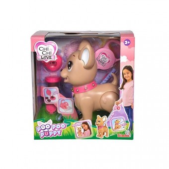 Catelul Chi Chi Love Poo Poo Puppy Jucarie interactiva 43353