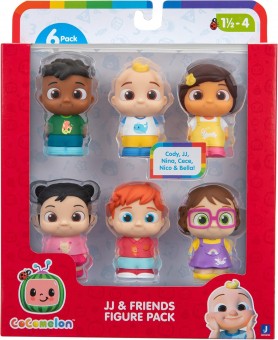 CoComelon JJ and Friends SET 6 Figurine CMW0540