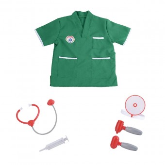 Set Chirurg halat medical cu accesorii pentru copii 1184973