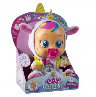 Cry Babies Papusa Bebe Plangacios Unicorn 99180