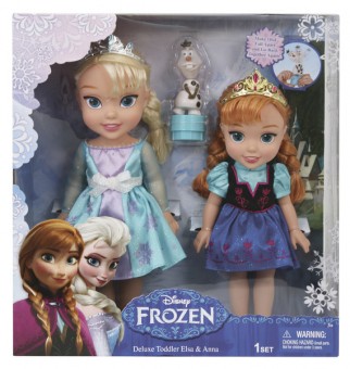 Frozen Deluxe Toddler Elsa, Anna and Olaf
