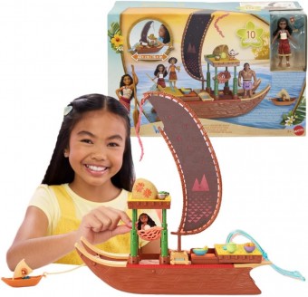 Disney Vaiana 2 The Canoe de aventura JBT78
