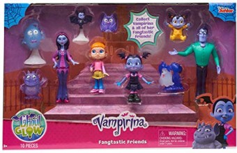 Vampirina - l'auberge a cauchemars avec 2 figurines (dont 1 fig. Vampirina  lumineuse) GIOVAM02 - Conforama