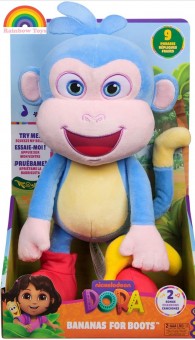 Dora plus Interactiv  Boots cu banana 33 cm  6072733