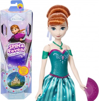 Frozen Anna Fashion Set Spin Reveal JBG60