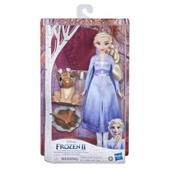 Frozen II Elsa cu pui de ren si foc de tabara F1582