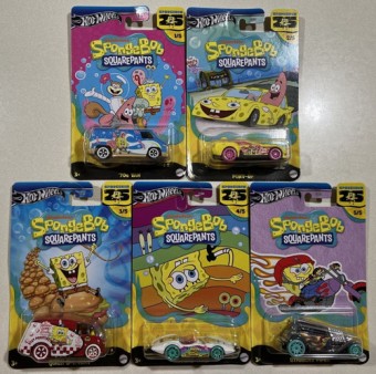 Hot Wheels masinuta Spongebob Squarepants GDG83 