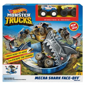 Hot Wheels Monster Trucks Arena Rechin FYK14 set de joaca