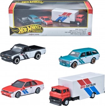Hot Wheels Premium BRE Datsun camion cu masini HRT52