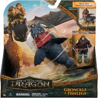 How to train your dragon Gronckle si Fishlegs 20151276
