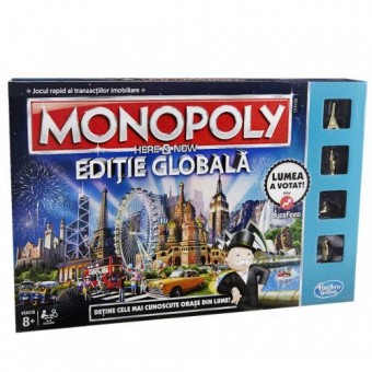 Joc de Societate Monopoly Here and Now editie globala B2348