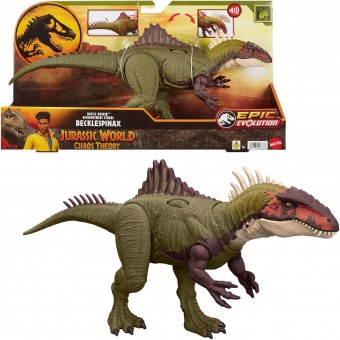 Jurassic World Battle Roarin Becklespinax Dinosaur HXF52