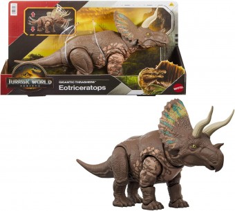 Jurassic World Rebirth Gigantic Thrashers Eotriceratops JGB93
