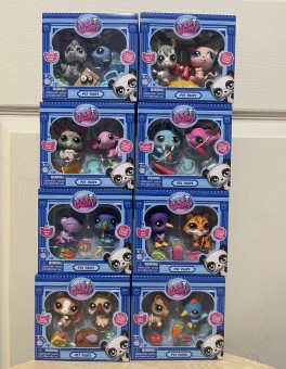 Littlest Pet Shop Pet Pairs set de 2 figurine si accesorii BF00525