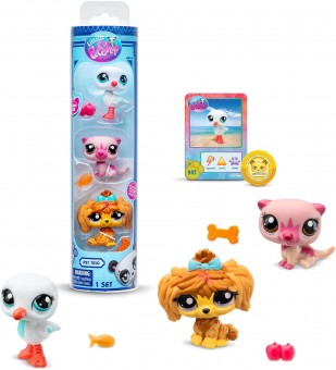 Littlest Pet Shop Series 2 Pet Trio Tube Country 00617