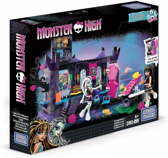 Monster High Mega Bloks Creepateria Cleo de Nile and Frankie Stein DKT93
