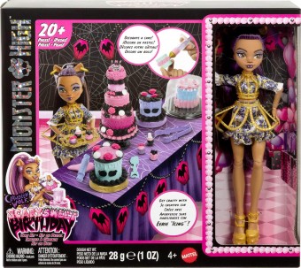 Monster High Scary Sweet Birthday Cake Kit with Clawdeen Wolf JBG78