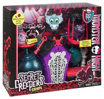 Monster High Secret Creeper Crept BDF06 camera secretelor set de joaca
