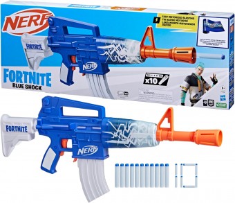 Nerf Fortnite blaster Blue Shock F4108
