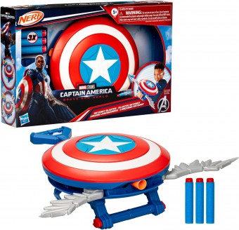 Nerf Captain America Brave New World F9302