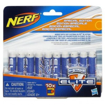 Nerf Elite 10 munitie Albastre