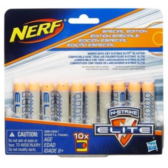 Nerf Elite 10 munitie Gri 