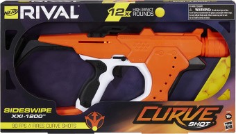 NERF RIVAL  CURVE SHOT SIDESWIPE XXI-1200 F0379 