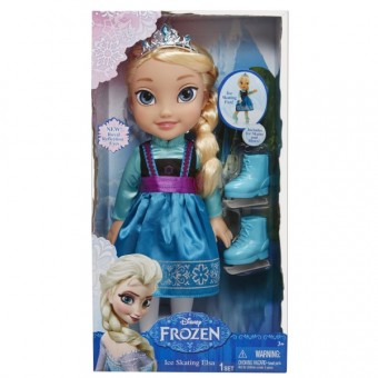 Frozen Elsa pe patine
