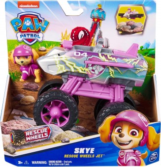 Paw Patrol Skye Rescue Wheels and Transformable Jet Vehicle 6069303
