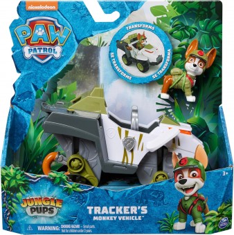 Paw Patrol Tracker  Vehicle Monkey Launches Projectiles 6067762