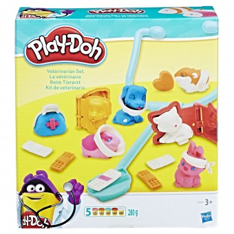 Play Doh Veterinar set cu plastilina C0682