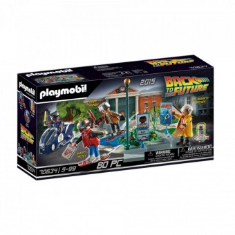 Playmobil  Inapoi in viitor Cursa pe Hoverboard PM70634