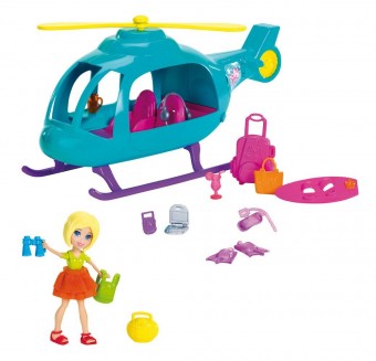 Polly Pocket Vacation Helicopter Y0972