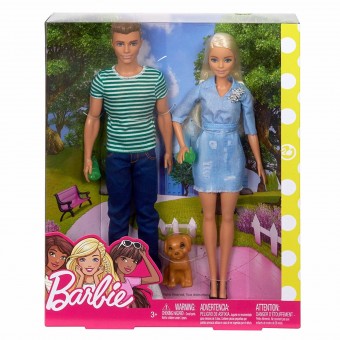 Papusa Barbie si Ken FTB72 set 