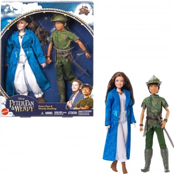Set Papusi Disney Peter Pan & Wendy HNY36