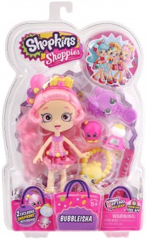 Shopkins Shoppies Bubbleisha mini papusa