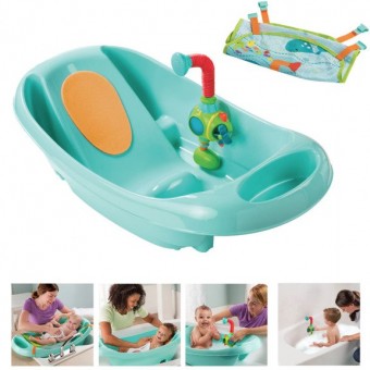 Summer Infant Cadita cu suport forma anatomica integrat My Fun Tub 09556