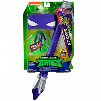 Testoasele Ninja Set masca si accesorii Donatello 82052
