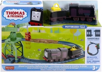 Thomas And Friends Diesel ,Cranky Train Set HHW05