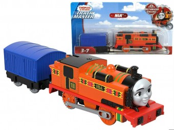 Thomas and Friends Nia trenulet locomotiva motorizata cu vagon FXX47