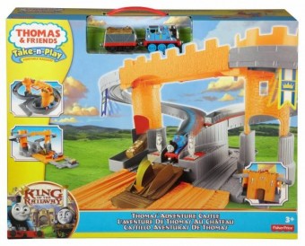 Thomas tren set de joaca aventura de la castel