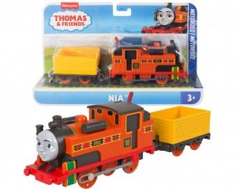 Thomas si Prietenii Locomotiva motorizata NIA cu un vagon JGF97