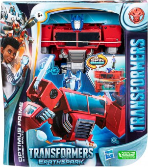 TRANSFORMERS FIGURE EARTHSPARK OPTIMUS PRIME  F7663