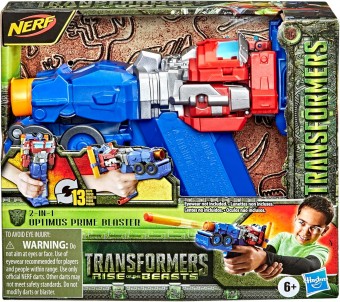 Transformers Toys Rise of The Beasts Movie 2-in-1 Optimus Prime F3901
