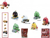 Angry Birds punguta cu figurina si masinuta surpriza 23034