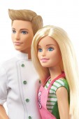 Ken si Barbie la cafenea Cafe Chef FHP64 set de joaca